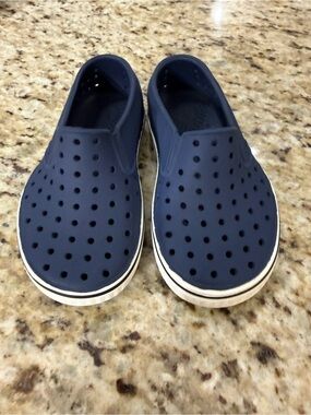Toddler Native Jefferson Water Shoes Slip On Shoes Lightweight Navy Blue C8